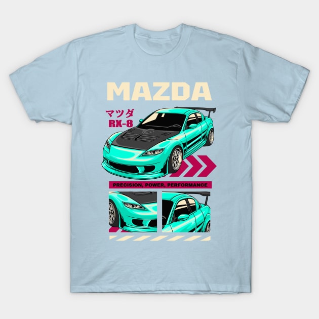 RX-8 Lover T-Shirt by Harrisaputra